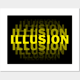 illusion Posters and Art